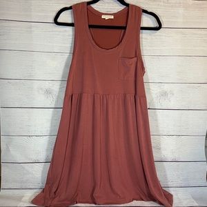 LA Hearts babydoll tank dress (L)